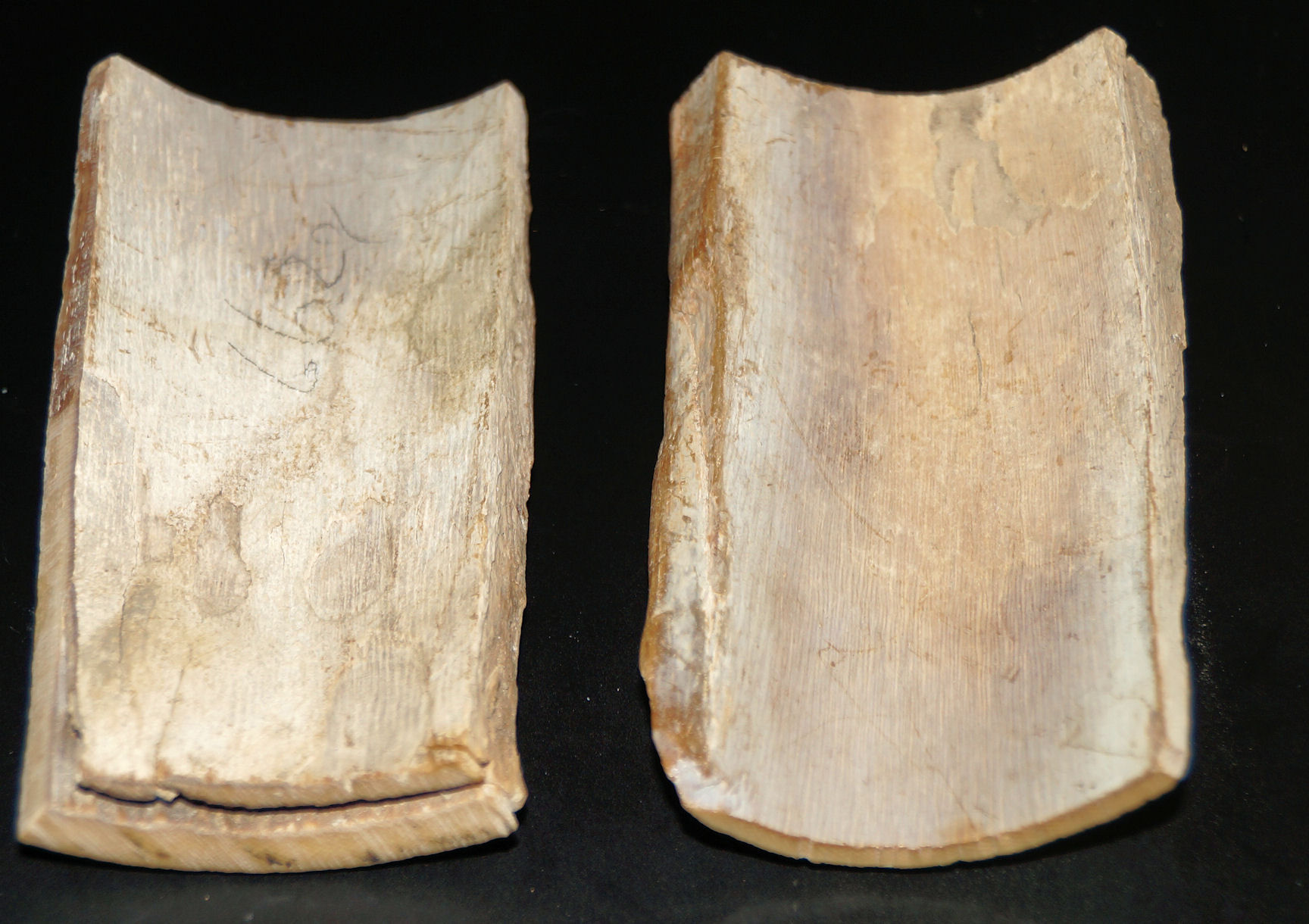 Griffschalenmaterial mittelbraun